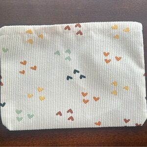Heart Patterned Pouch